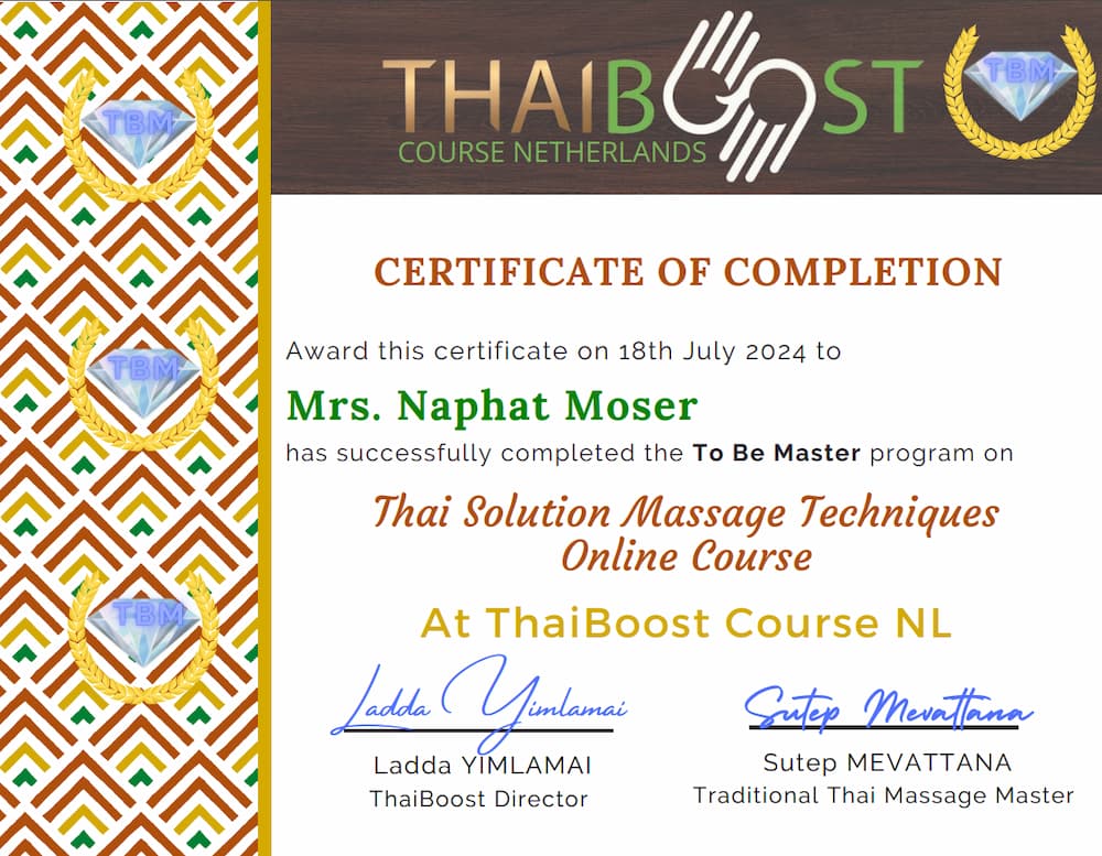 ThaiBoost To Be Master Thai Massage – Naphat Moser 2024